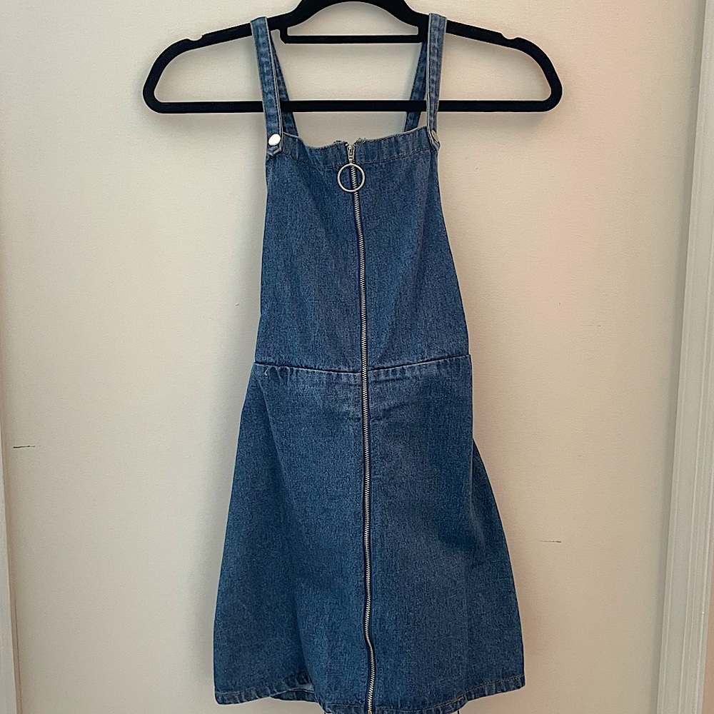 💙 WILD HONEY DENIM OVERALL DRESS 💙